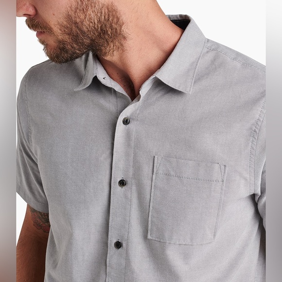 Roark Well Worn Oxford Shirt - Sm - Picture 4 of 7